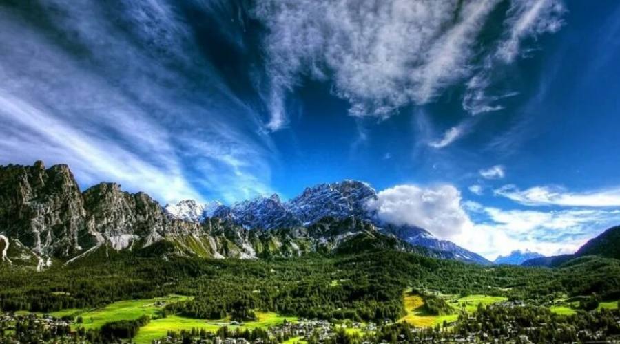 Nei dintorni di Cortina d'Ampezzo
