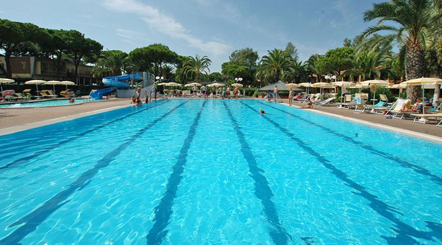 Una delle piscine