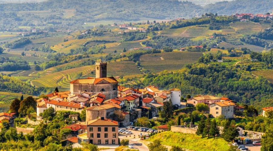 La campagna intorno a Gorizia