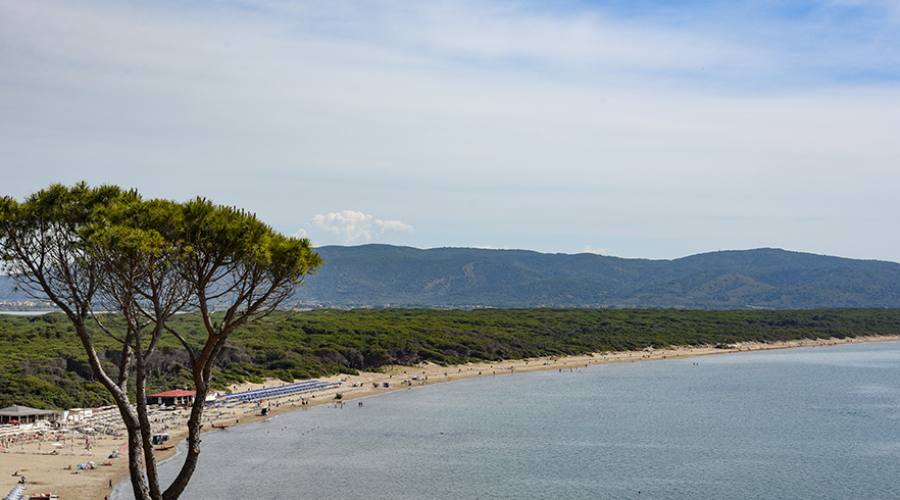 La spiaggia del Tombolo della Feniglia