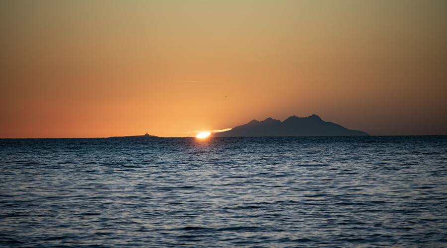 Tramonto da Marina di Alberese
