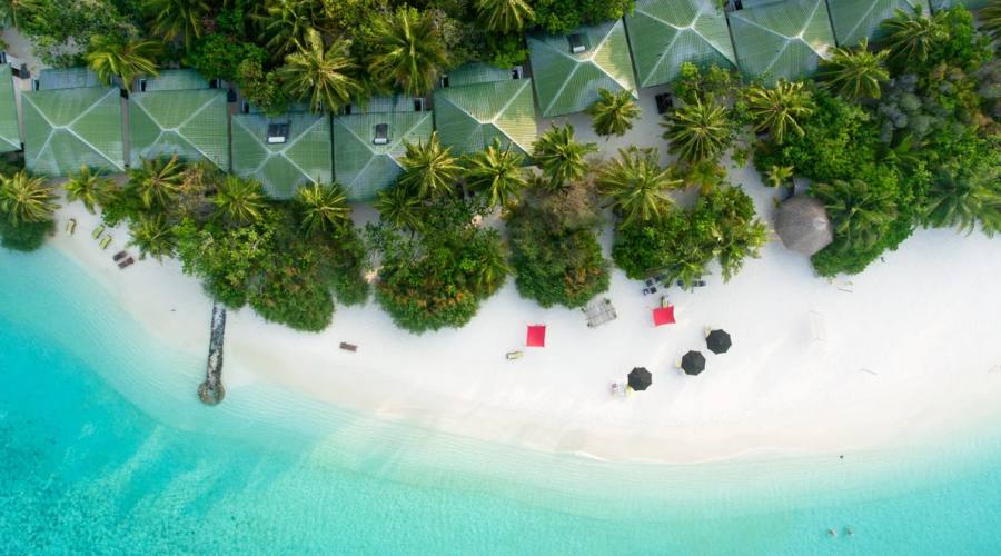 Una delle isole alle Maldive in cui potresti soggiornare