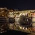 Firenze: vista notturna del Ponte Vecchio