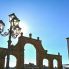Pitigliano, gli archi all'arrivo
