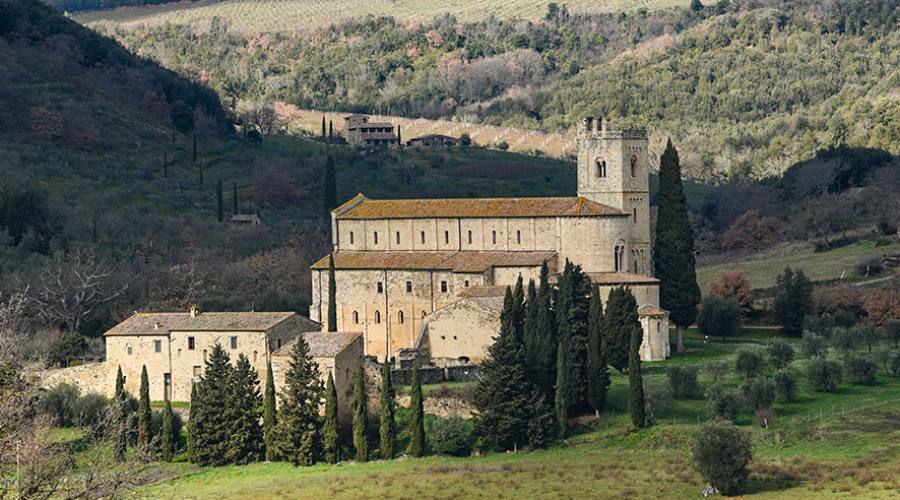 Vicino a Montalcino: Sant'Antimo