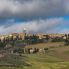 Pienza, come appare arrivando