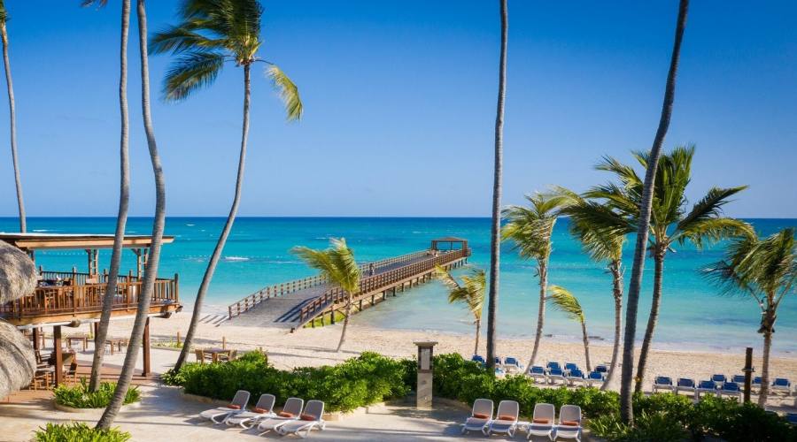 Impressive Punta Cana, spiaggia e pontile