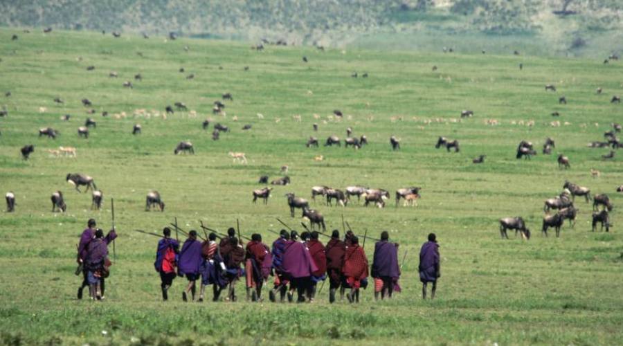 Masai a NgoroNgoro