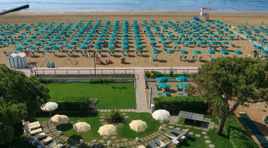 spiaggia dell'hotel