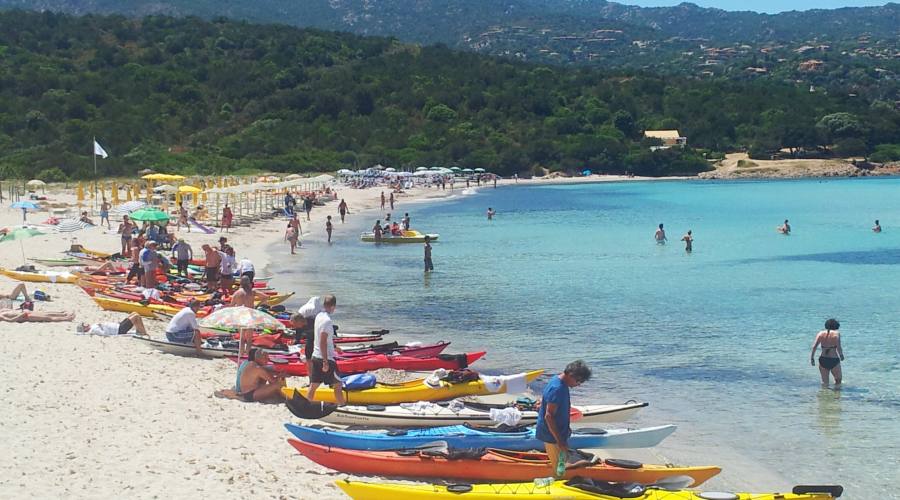 Una delle spiagge sarde