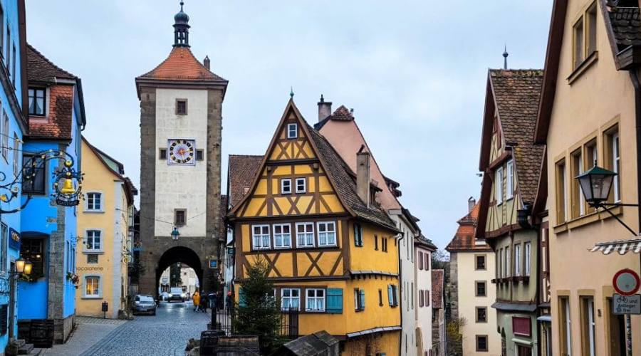 nei dintorni di Monaco.. Rothenburg ob der Tauber