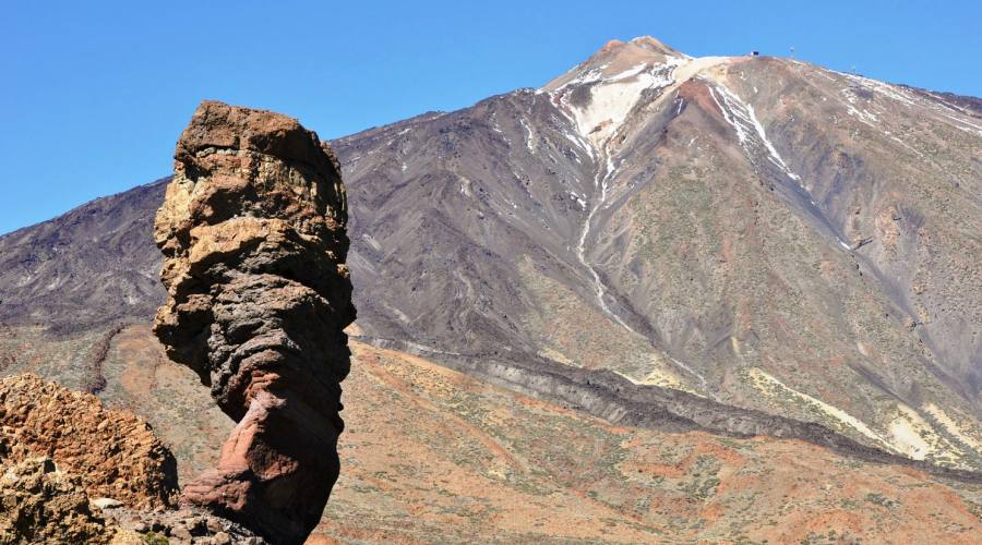 Il Picco del Teide da Las Cañadas (il cratere del vulcano)