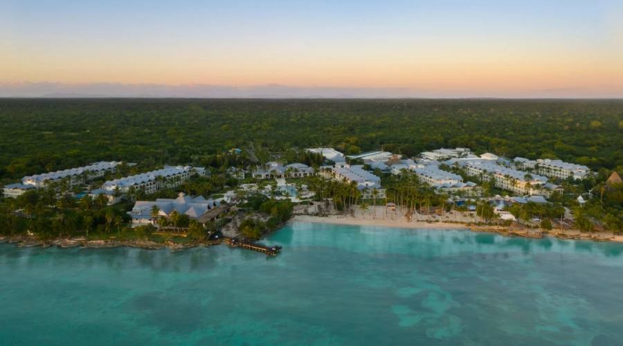 Il Dreams La Romana Resort al tramonto