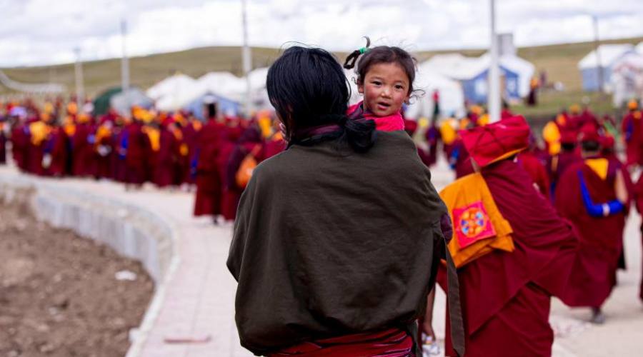 Peregrinos tibetanos