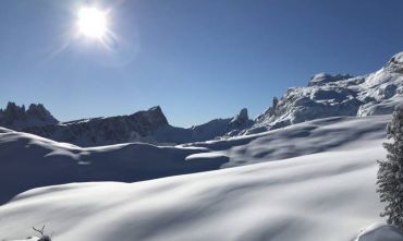 Settimana bianca con i maestri di sci sulle Dolomiti