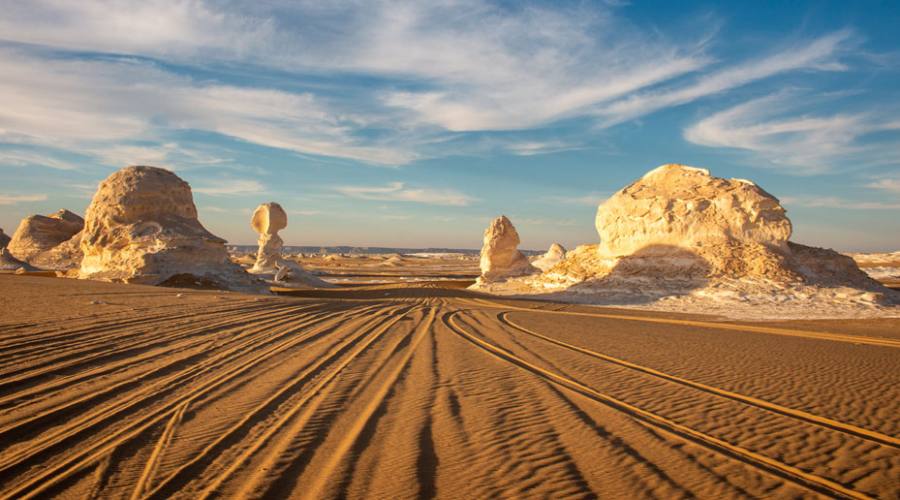 Deserto bianco nel Sahara