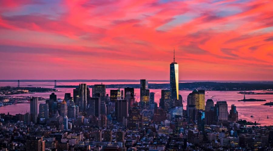 Tramonto a Manhattan