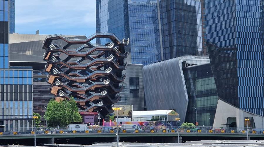 The Vessel, Hudson Yards, dalla High Line