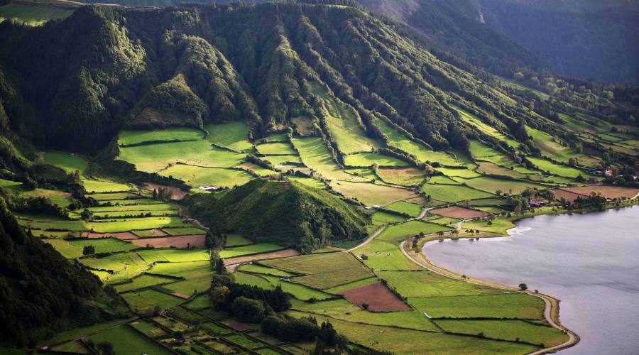 Paesaggio durante il trekking