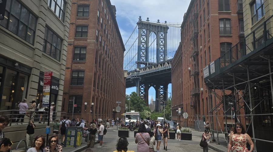 Manhattan Bridge da Dumbo