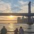 Tramonto dal Pier 35, East River