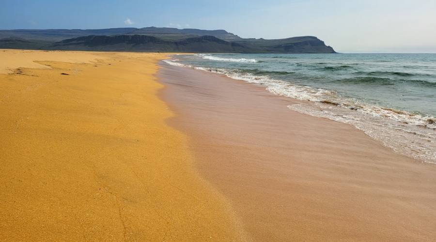 Spiaggia di Raudasandur - Fiordi dell'Ovest