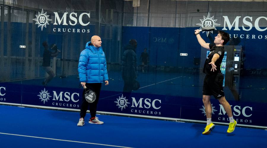 Particolare di allenamento