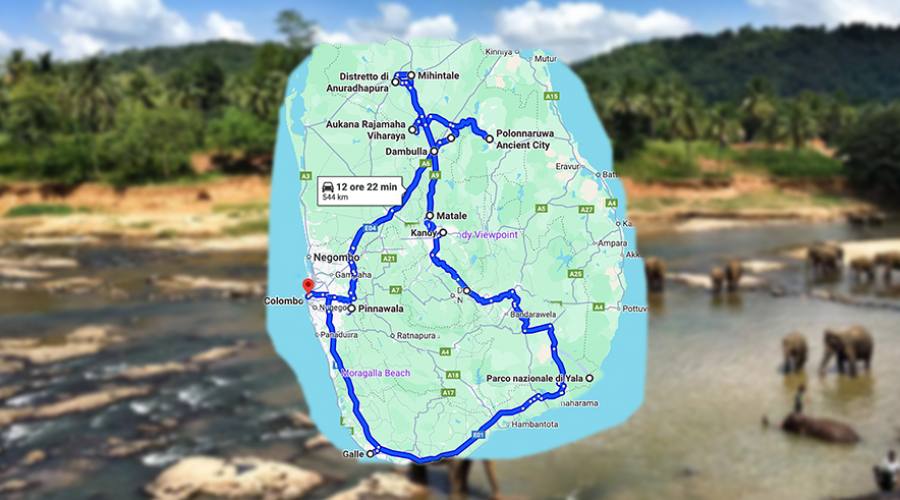 Il nostro itinerario