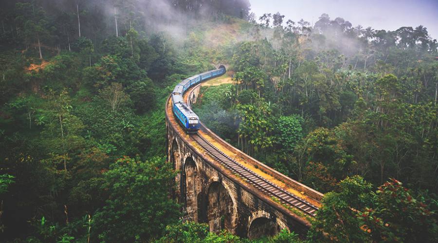 Il treno per Nuwara Eliya