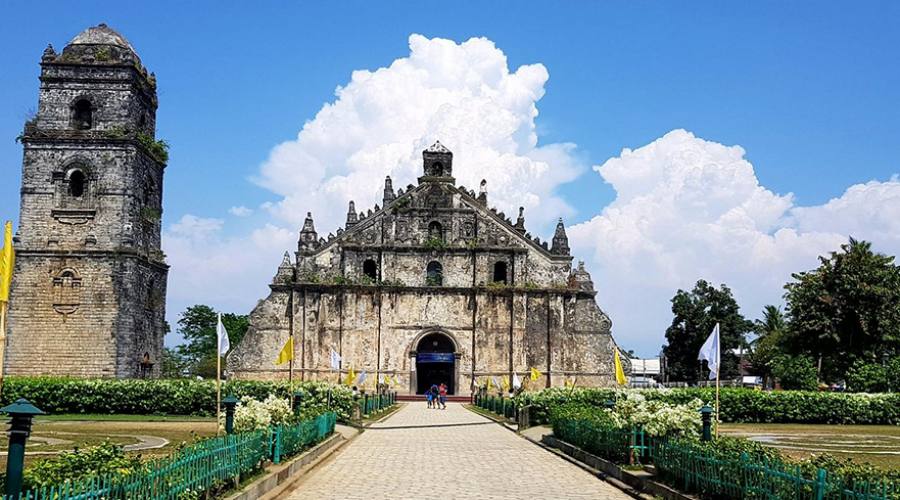 La chiesa di Sant'Agostino a Paoay