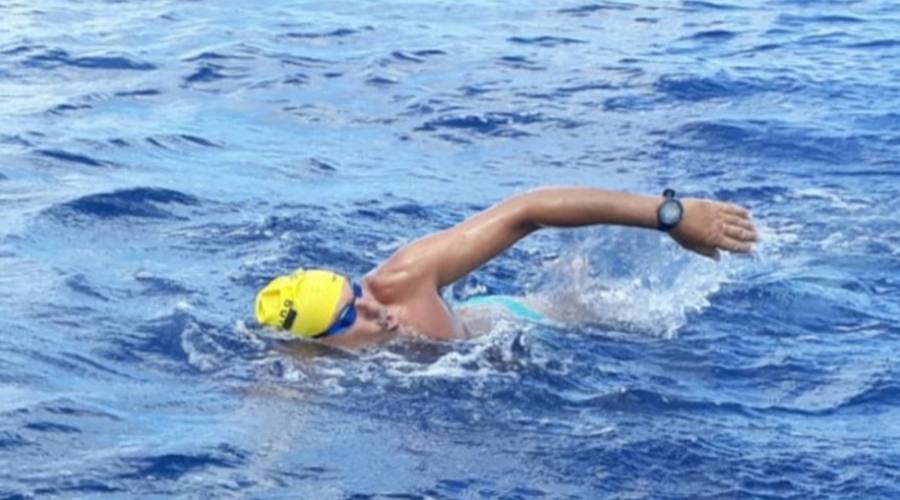 Camp di nuoto in acque libere