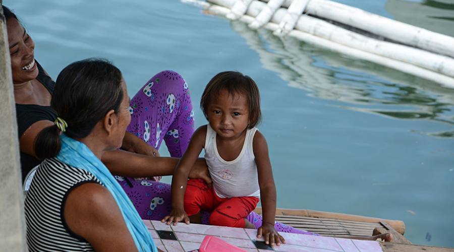 Famiglia a Maya Port