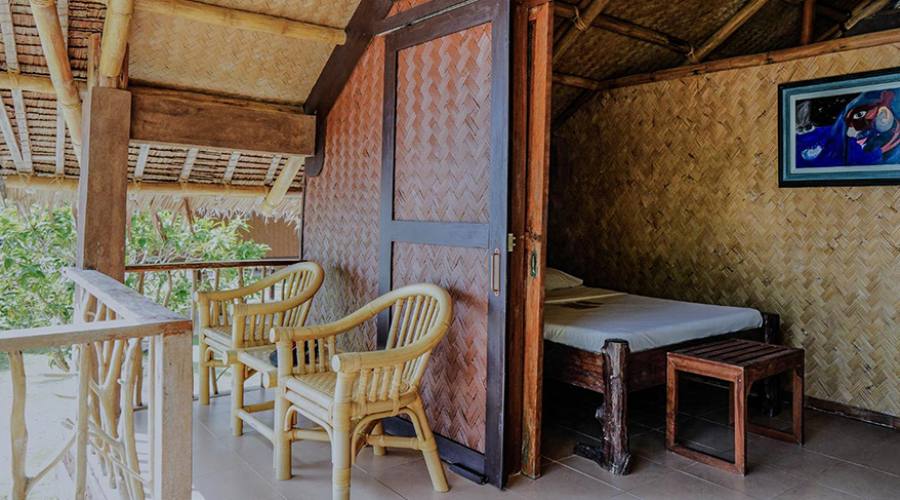 L'ingresso a una camera