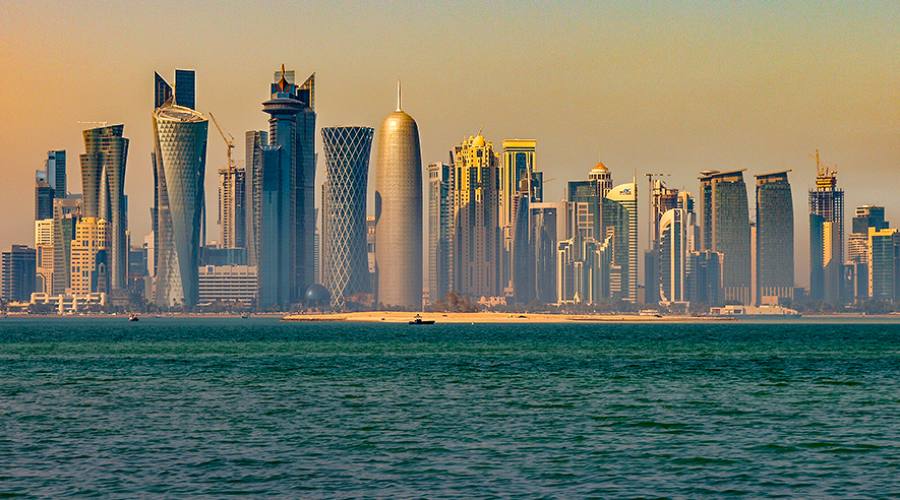 Doha, lo skyline