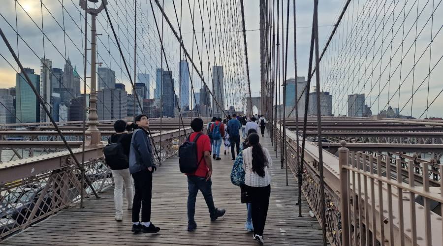 Passeggiata sul Ponte di Brooklyn
