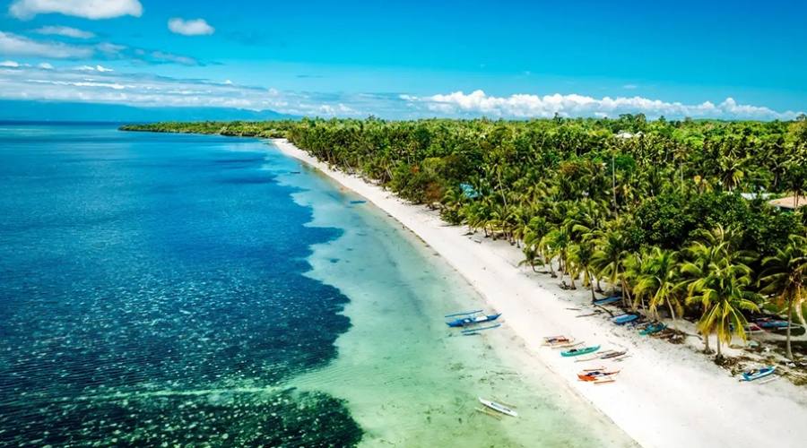 Siquijor, una spiaggia