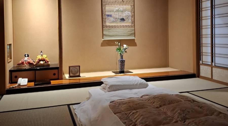 Camera tradizionale in Ryokan