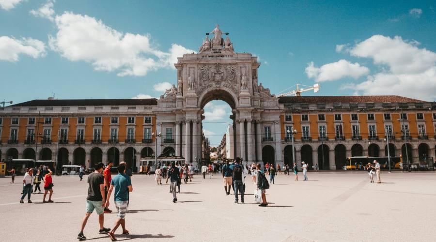 Pra&ccedil;a do Com&eacute;rcio, Lisbona