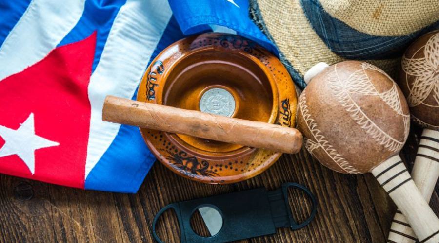 Concepto de viaje a Cuba