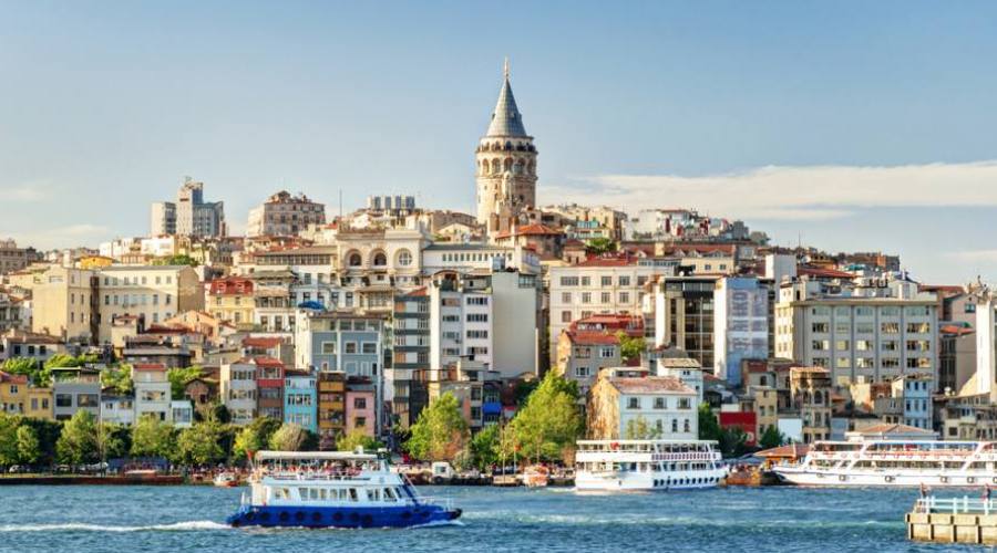 vista della citta' d'Istanbul