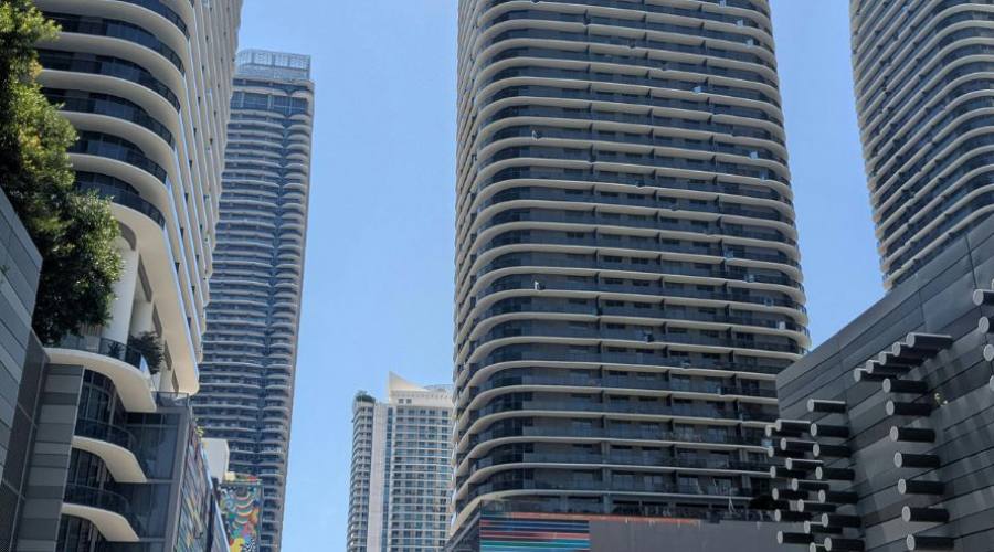 Rascacielos en el centro de Miami