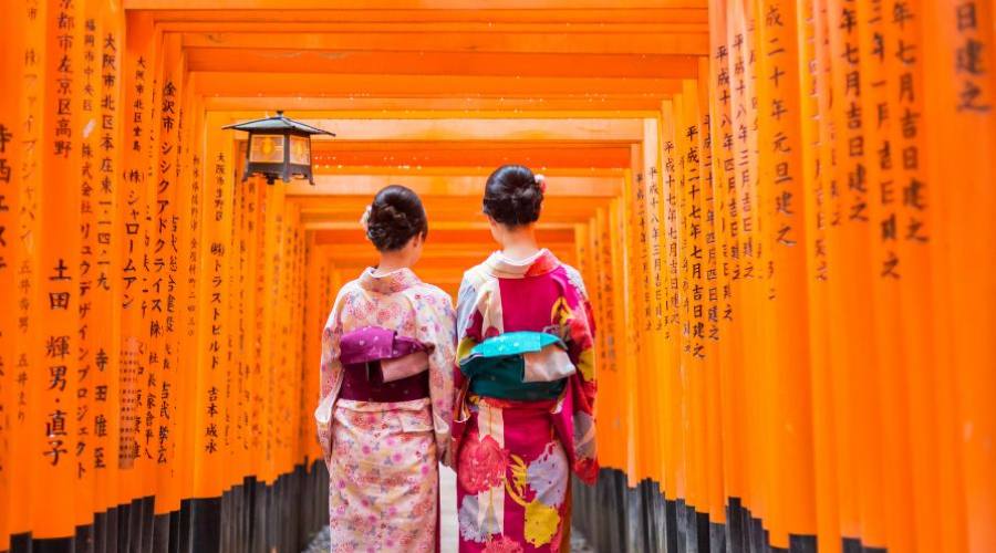 Puertas Torri, Santuario Fushimi Inari, Kioto