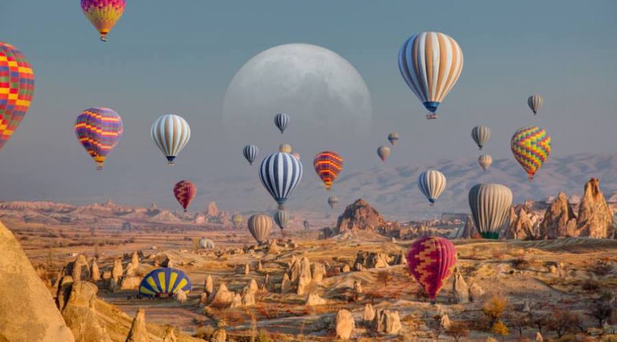 Mongolfiore in Cappadocia