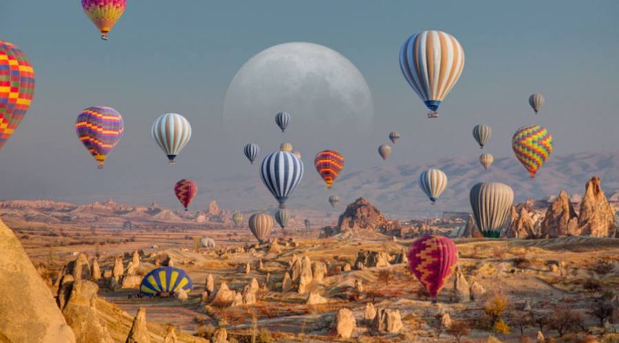 Mongolfiore in Cappadocia