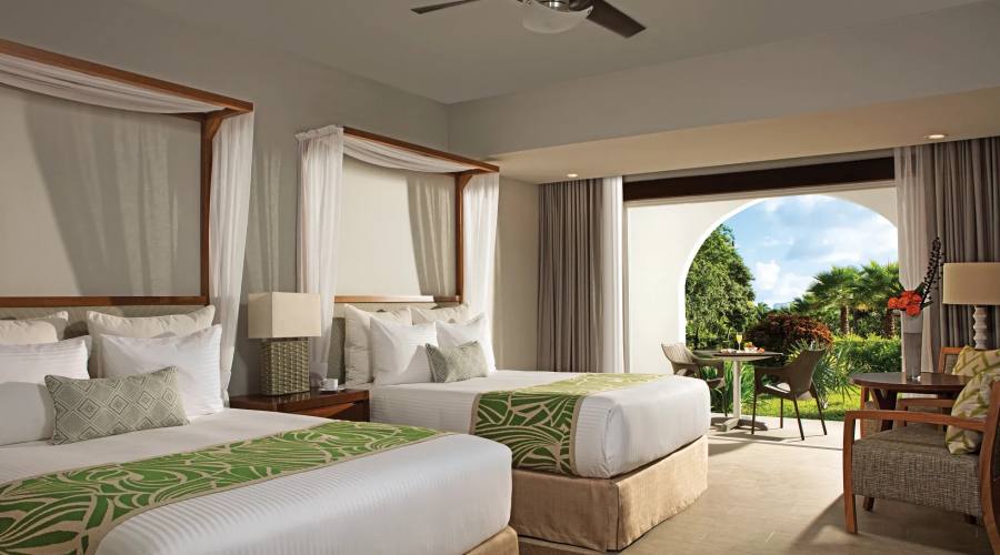 Habitaci&oacute;n doble vista jardin