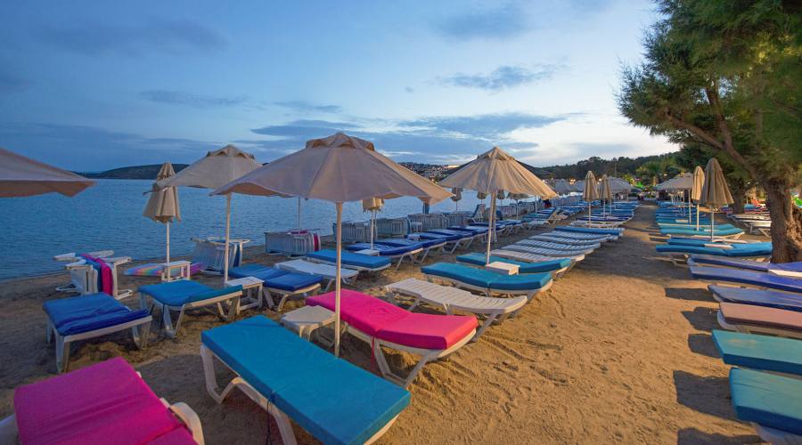 Spiaggia privata attrezzata 