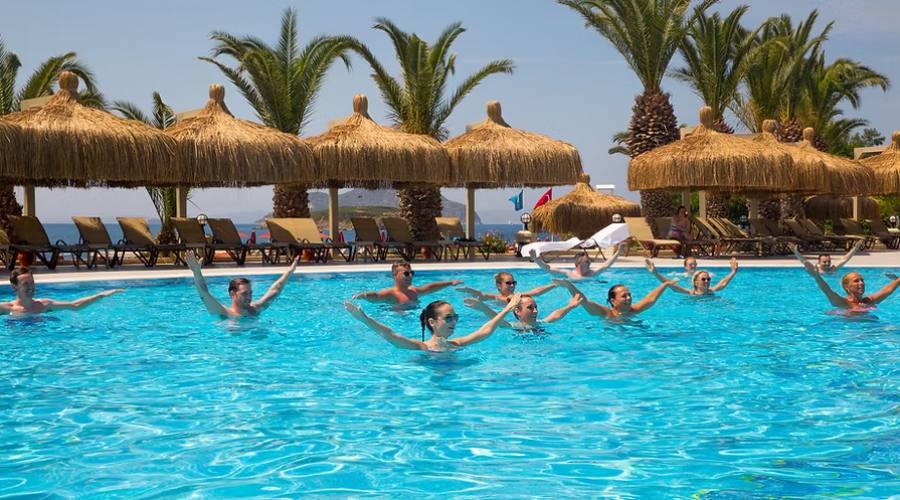 Attivita' in piscina 