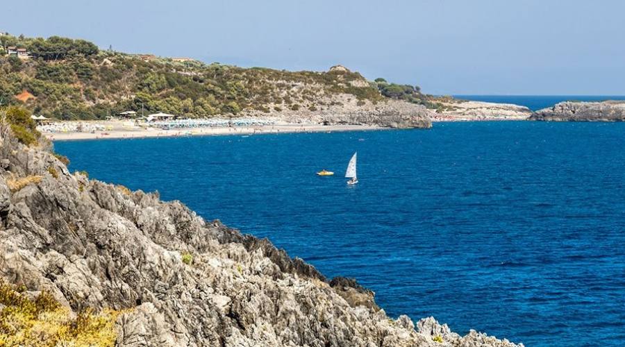 La costa di Marina di Camerota