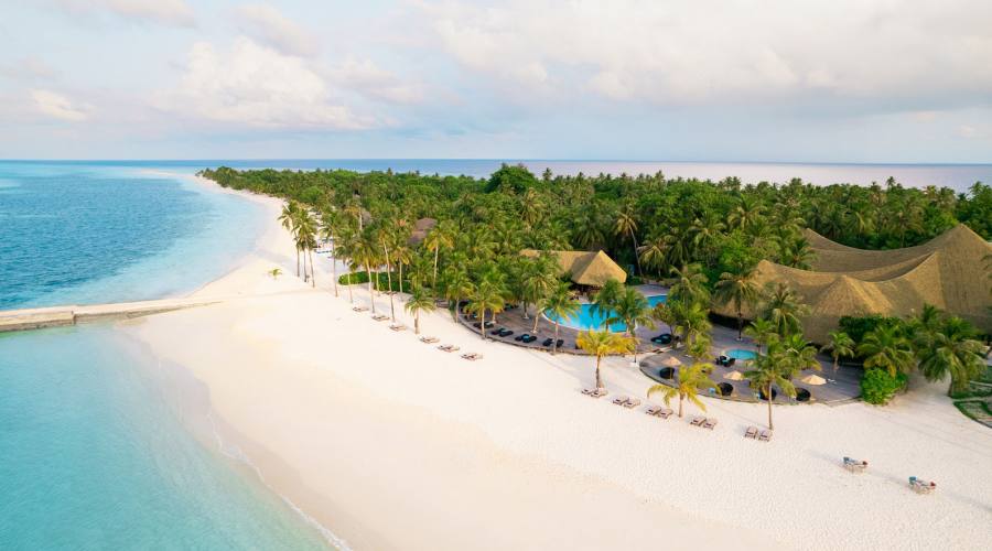 Kuredu, Pool-Beach