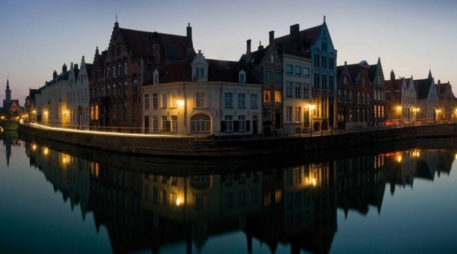 Bruges al tramonto